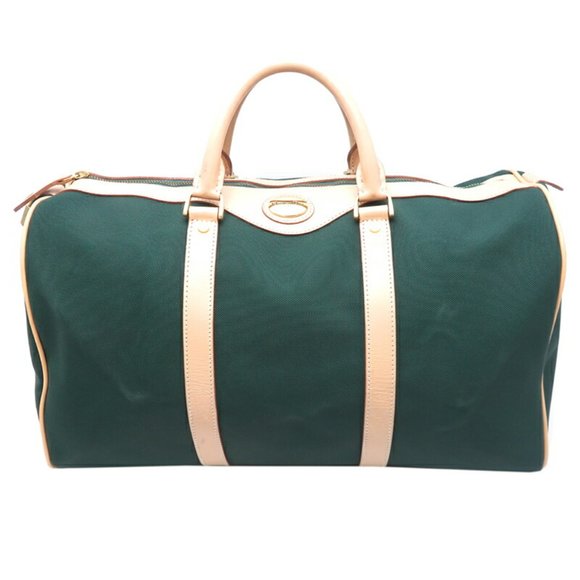 Christian Dior Sport Boston Strapless Women's and Men's Bag PVC Green - Picture 1 of 9